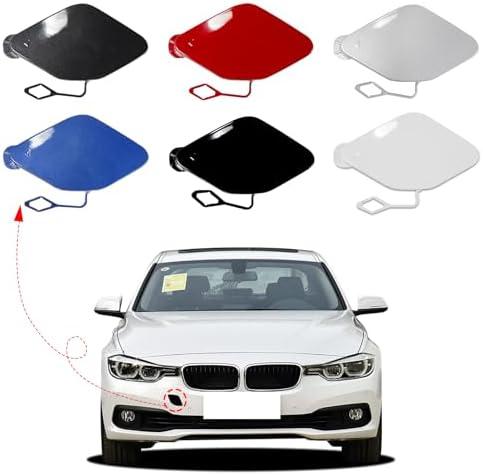 CZShiYue Car Front Bumper Tow Hook Cover Cap Towing Eye for BMW 3 Series F30 F31 LCI Sedan Wagon Fit 320i 325d 328i 330d 330e 330i 340i 2016 2017 2018(Black) 51117396837