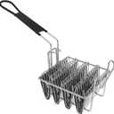LCZNXJJY Taco Fryer Basket 4 Shells Taco Shell Fryer Maker Mold w Detachable Handle, French Fries Holders Stand Basket for Deep Fat Fryer, Restaurant Kitchen Cooking Tools