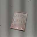 Glamnetic Press On Nails - Blue A Kiss | Short Squoval Fake Nails With Mixed Sheer & Solid Designs, Micro Blueberry and Scalloped Lace Accents | 15 Sizes - 30 Nail Kit with Glue