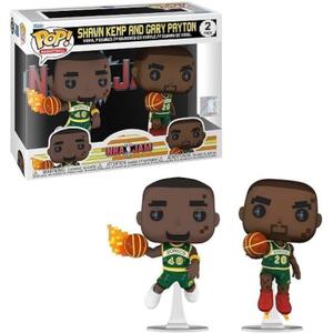 CLARKtoys] + Replacement for + [Funko Pop! Shawn Kemp & Gary Payton (Sonics) 2 Pack, 2 Figures] + [Funko]