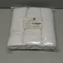 American Baby Company 3 Pack 100% Natural Cotton Fitted Crib Sheets 52" x 28" - Soft, Breathable, Hypoallergenic & Gentle Toddler Bed Sheets, White, Neutral for Boys & Girls