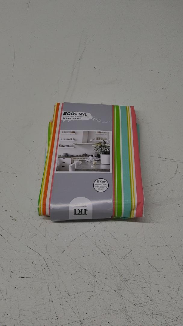Eco Vinyl Flannel Back Tablecloth 60Inchx84inch