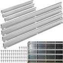 Heavy Duty Garage Door Reinforcement Struts - 16FT Steel Support Bracket Kit with Hardware, Hurricane Proof, Anti-Sag, Fits 16x7/8x7/9x7 Garage Doors, Easy Install