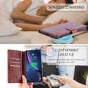 Wallet Case for Google Pixel 10 Pro XL 5G, RFID Blocking Credit Card Holder, PU Leather Folio Flip Kickstand Protective Shockproof Cover for Pixel 10 Pro XL(Brown)