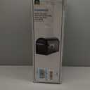 Architectural Mailboxes Chadwick Galvanized Steel Post Mount Mailbox, 8950B-10, Black, Medium Capacity