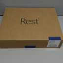 REST Evercool+ Fitted Sheet, CaliKing Size, Snow Ivory, 15" Deep (up to 18), Breathable Bedding for Hot Sleeper and Night Sweats, Bed Sheet with Ionic+ Self-Cleaning Silver Yarn for Sensitive Skin