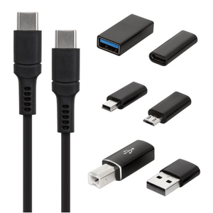Helix 1.8m (6 ft.) 60W USB Cable with Universal Adapter Kit (ETHCKIT)