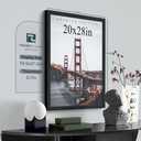 20X28 Black Frame Picture Frame