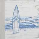 Surf Board Decor Wooden Box Sign, 5x5 Inch