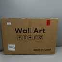 Framed Large William Morris Canvas Wall Art Set of 3, Vintage Nature Floral Artwork Prints, Boho Neutral Botanical Wall Decor for Living Room, Bedroom, Hallway and Office, Total Size 30x60