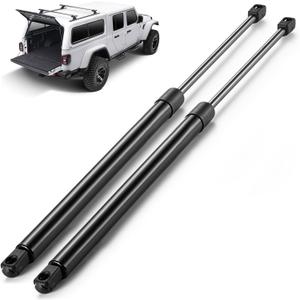 ARANA Rear Window Struts for Jeep Wrangler 2011-2017, Back Glass Shocks Lift Support, Fits Jeep Wrangler JK 2018 with Factory Top, Replacement OEM 6678 68068261AA, 2Pcs