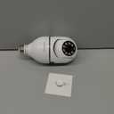 Energizer Connect Smart 1080p HD Outdoor Security Socket Camera with Siren Alarm, Remote Access, Motion Alerts, 2 Way Audio and Night Vision, 2.4GHz Wi-Fi, White