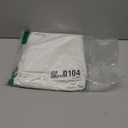 Bailarina 120 Inch Stain and Wrinkle Resistant Washable Polyester Table Cloth, Decorative Table Cloth for Dining Table, Buffet Parties and Wedding, White