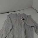 Disney Hoodie Womens Mickey & Minnie Mouse Print Zip Up (X-Large, Light Grey)