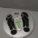 FDA Cleared - EMS Foot Massager for Neuropathy & Pain Relief, TENS Unit Foot Leg Stimulator for Circulation & Muscle Relaxation, Electric Feet Massager for Neuropathy, Gifts for Family Dad Mun Elder (Silver)