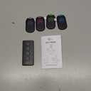 Esky Ultra Slim Key Finder, Remote Finders Locator with 80dB Sound and 4 Receivers, Wallet Tracker and Item Locators Beeper Tags for Finding Key, TV Remote, Wallet, Pets and Phone, Gifts for Men