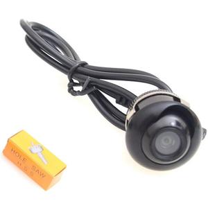 Backup Camera, Hole Drilling 22.5mm EKYLIN Car Auto Backup Camera Cam Screw Bumper Mount Universal Fit Parking Assistance Grid Lines