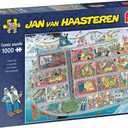 Jumbo, Jan Van Haasteren - 'Cruise Ship' Unique Comic Fun Designed Jigsaw Puzzle for Adults - 1,000 Piece