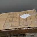 Whitmor 9 Cube Storage Organizer, 3 Tier Stackable Mdf Wood Bookcase, Open Storage Display Bookshelf, Storage Cabinet for Living Room, Bedroom, Home, Office, 35.5"L x 11.7"W x 35.5"H, Espresso