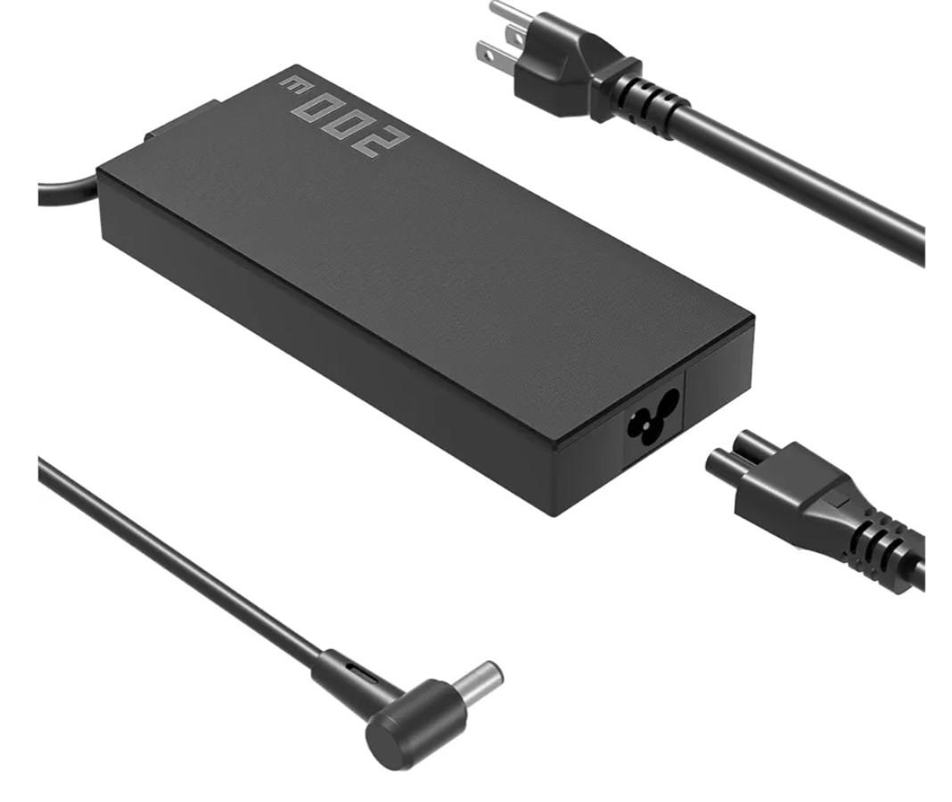 200W AC Charger Compatible with ASUS TUF Dash F15 FX517 FX516 TUF F15 A15 F17 A17 FX507 FA507 FX707 FA707 FA506 FX506 FA706 ROG Strix G15 G17 G513 Zephyrus G15 GA503 Zenbook UX7602 Laptop