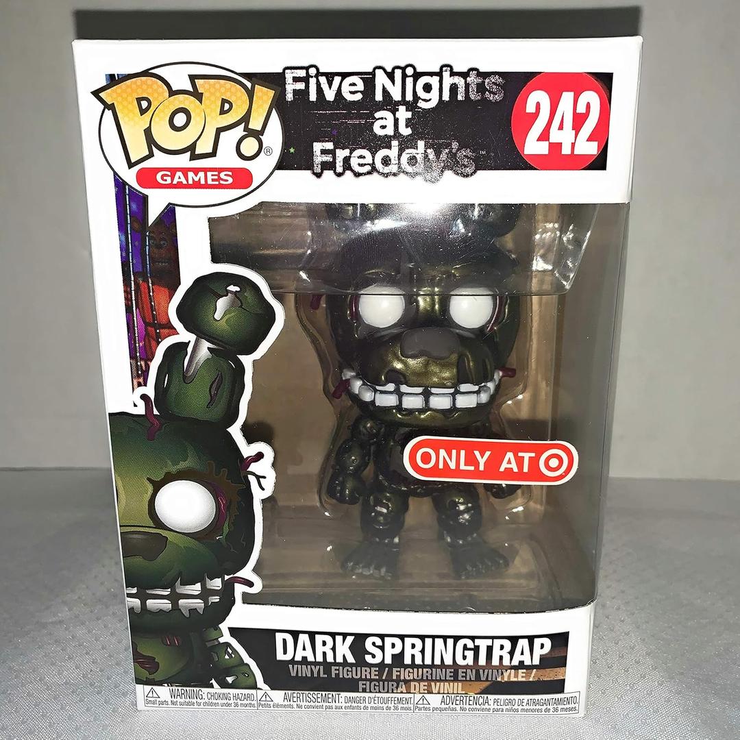 Funko POP! Five Nights at Freddys DARK SPRINGTRAP Exclusive #242