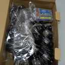 2 Set Lantern String Lights 9.8ft of 40 LED Lights Halloween Mini Lantern String Light Western Kerosene Light Rustic Vintage Christmas Decorative for Patio Home Garden Indoor Holiday Decoration(Black)