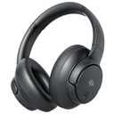 Active Noise Cancelling Wireless Over Ear Bluetooth Headphones with Microphone, Transparency Mode, 70H Playtime, Hi-Res Audio, Deep Bass, Bluetooth 5.3, Lightweight Design, Black