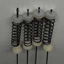 Upgrade W10247710 Washer Suspension Rod Kit4 Pcs Fit for whirlpool kenmore maytag Washing Machine Replace W10237427 W10256514 W10277357