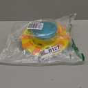 Piggy Poo and Crew Treat Popper Slow Feeder Interactive Food Dispenser Puzzle Game for Dogs Puppies Rabbits Pigs Small Animals (Blue and Yellow)