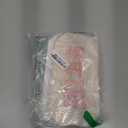 Patelai 2 Pcs Preppy Makeup Bags Chenille Letter Patch Bag Face Skin Hair Stuff Aesthetic Cosmetic Bag Travel Zipper Pouch Makeup Organizer Graduation Gift for Girls (White, Pink,Hair, Skin)