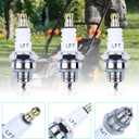 L7T Spark Plug for NGK BPMR7A, 10 Pack Sparkplugs for Champion CJ8 RCJ6Y RCJ7Y & More 2-Stroke Engine, Adofol Spark Plugs for Stihl 017 018 MS170 MS180 MS290 MS310 MS390 029 039 Chainsaw