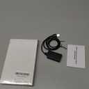 AUTOUTLET USB to Optical Audio Adapter, 96kHz Digital Output USB A to SPDIF Optical Audio Adapter, Plug and Play 2M Audio Converter Cable for PC, Laptop, Mac to Soundbar, DAC, Home Theater