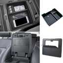 2PCS Centre Console Organizer Tray for Toyota 2024 2025 Tacoma(4th Gen) Accessories Armrest Storage Box and Hidden Storage Box Secret Compartment