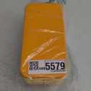 Ice Cube Tray with Lid and Bin, 64 pcs Ice Tray Kit with Ice Scoop, Ice Cube Pop Out Tray, Ice Cube Trays for Freezer, Ice Cube Molds, BPA Free, Easy Release Stackble Spill-Resistant ZZWILLB (Orange) (2 Layers)