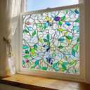 Window Film, Frosted Privacy, One Way Tint, UV Block, Heat Insulation, Anti-Glare, Static Cling, Renter Friendly for Home Bathroom Door