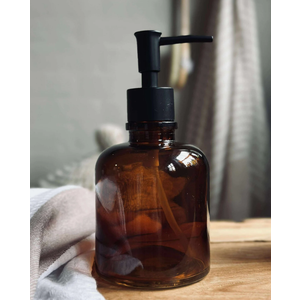 Dispenser Med Pumpe - Brunt glass