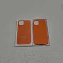 Apple Leather Case for iPhone 14 Plus w/ MagSafe - Orange