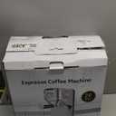 Espresso Machine 20 Bar, Compact Espresso Maker, Stainless Steel Professional Expresso Coffee Machines with Steam Milk Frother & 34oz Removable Water Tank for Home & Office, Latte, Cappuccino, Silver