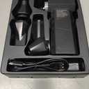 Compressed Air Duster, 180000RPM Electric Air Duster, Rechargeable Cordless Air Blower with 3-Gear Turbo Fan, Canned Air Alternative for Keyboard, PC, Computer, Car, Home & Outdoor Use (Pure Black)