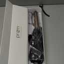 Prizm Nano Titanium Automatic Rotating Curling Iron 1 Inch Worldwide Dual Voltage Curling Wand 11 Temperature Hair Iron Effortless Curls Spinning Barrel LCD Display Negative Ions 360 Swivel Cord