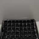 Gardzen 5-Set Seed Starter Tray Kits, Durable Plant Germination Trays with Humidity Vented Domes and Bases, Ideal for Seed Starting, Indoor Gardening, and Greenhouse (Total 200 Cells)
