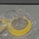 Nenesupply 19mm Oval Flanges Compatible with Medela Breast Pump Parts Replace 19mm Medela Flange Accessories. Work with Pump in Style Parts Symphony Parts Swing Maxi Harmony and Personalfit Flex