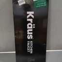 KRAUS Oletto Contemporary Pull-Down Single Handle Kitchen Faucet in Matte Black, KPF-3104MB