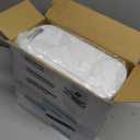 Cesun Automatic Motion Sensor Bathroom Trash Can with Lid, 2.6 Gallon Touchless Trash Bin, Smart Plastic Slim Garbage Can Small White Wastebasket for Toilet, Office, rv, Bedroom, Living Room