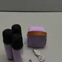 Upgraded Mini Karaoke Machine with 3 Wireless Microphones Toy for Kids, Christmas Birthday Gifts for Girls Boys, Portable MP3 Player for Ages 3, 4, 5, 6, 7, 8, 9, 10, 12+ Year Old Party (Purple)