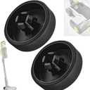 2 Pack Upgraded Replacement Wheel Compatible with Ryobi Cordless Stick Vacuum PCL720K, PBLSV716K