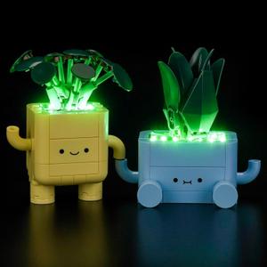 Hilighting Upgraded Led Light Kit Compatible with Lego Botanical Collection Happy Plants Building Set, Lights Decoration Compatible with Lego 10349, Best Gifts for Adults (Model Not Included)