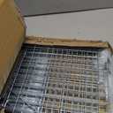 Live Animal Cat Trap Cage with Cover, Cat Traps for Stray Cats, Raccoon, Rabbit, Skunks, Feral Cats, Squirrels, Mouse, with Real Door Folding (32 x10 x12 Inches)