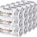ELPHECO 2.5 Gallon Trash Bags  15 Liters Drawstring Garbage Bags  Small Trash Bags For Bathroom Office Living Room Use  Suitable For 1.5-4 Gallon Trash Can  18"20"  180 Count / 18 Rolls  A
