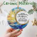 5 x Christmas Ornaments, Going Away, Goodbye, Farewell Gifts for Coworkers - Retirement, Coworker Leaving Gifts for Women, Men - Leaving Job, Moving Away Presents for Friends, Boss, Work Bestie - Design A